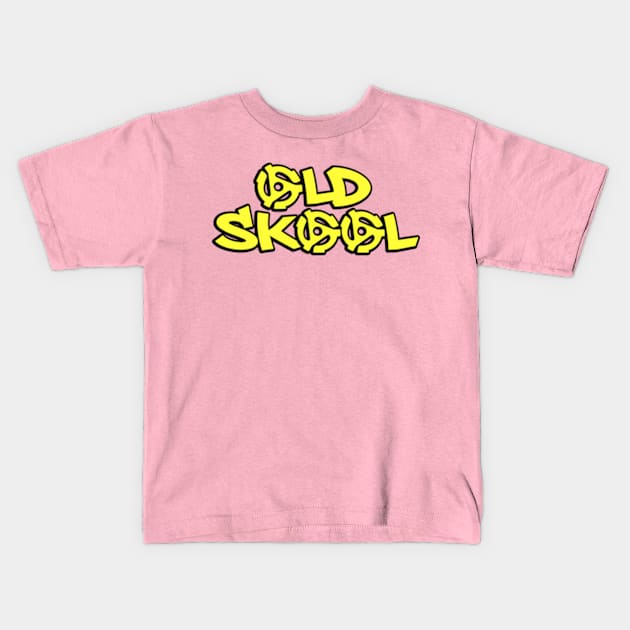 Old Skool Retro Kids T-Shirt by Gamers Gear